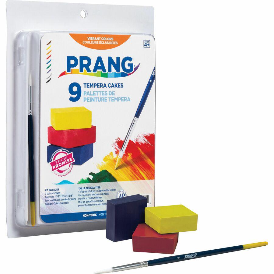 Prang Tempera Cakes Paint Kit - 9 Color(s) - Multicolor - 9 / Set. Picture 10