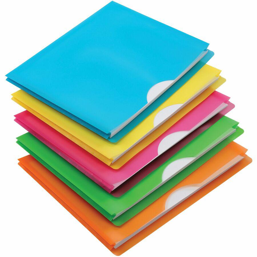 Pendaflex File Jacket - Assorted - 5 / Pack. Picture 2