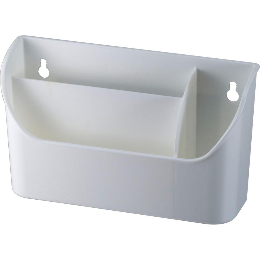 Officemate 92550 MagnetPlus Magnetic Organizer, White - 4.8" Height x 8" Width x 2.5" Depth, Magnetic, White, 1 Each. Picture 3