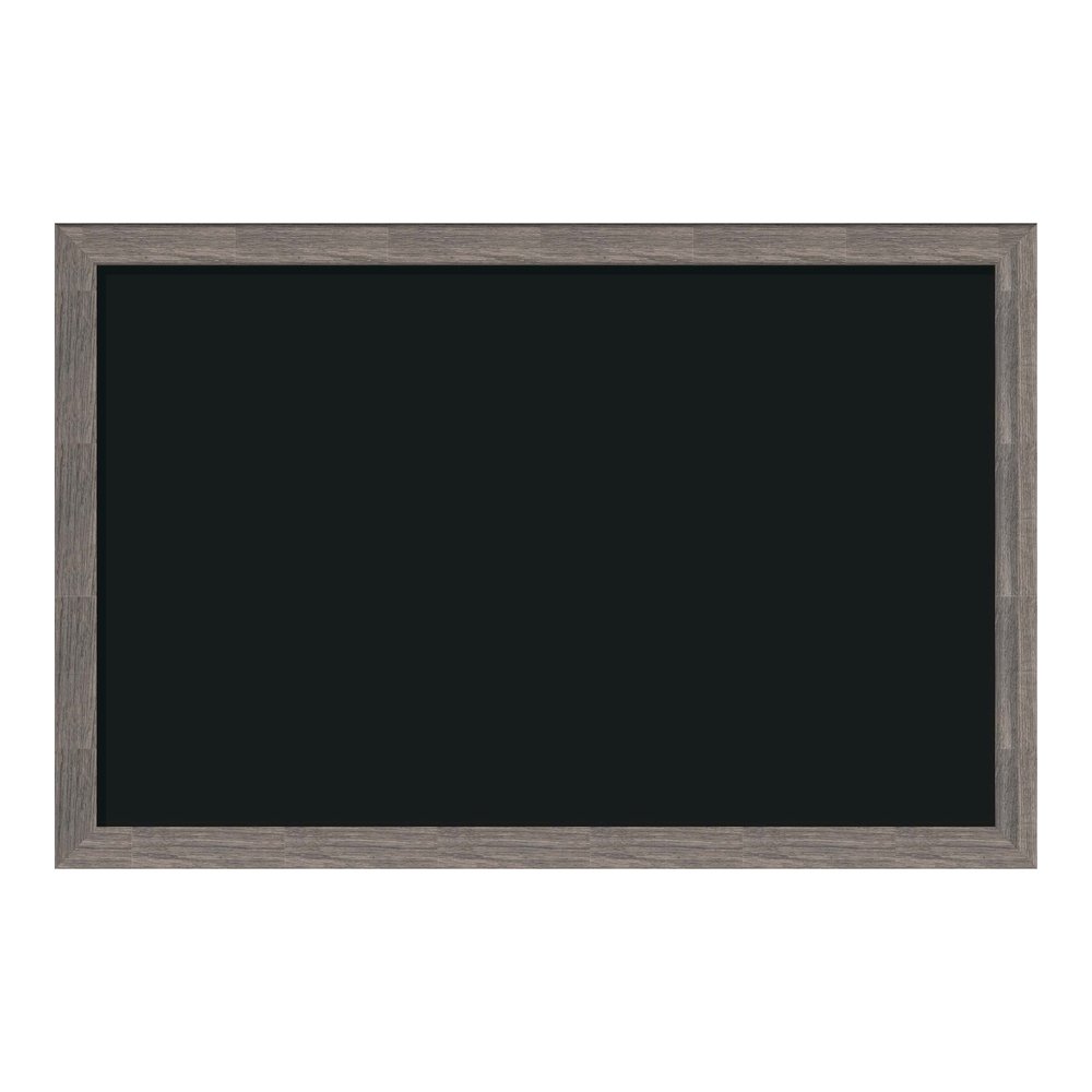 U Brands Magnetic Chalkboard - 36" (3 ft) Width x 24" (2 ft) Height - Decor Rustic Frame - Horizontal/Vertical - 1 Each. Picture 3