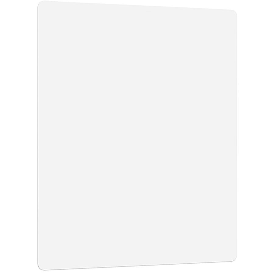 Lorell DIY Frameless Magnetic Glass Board - 36" (3 ft) Width x 30" (2.5 ft) Height - White Glass Surface - Aluminum Frame - Rectangle - Magnetic - 1 Each. Picture 2