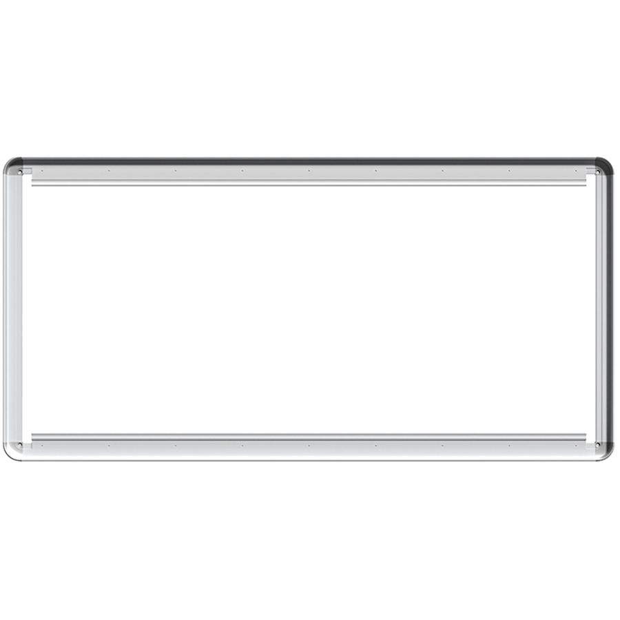 Lorell Mounting Frame for Whiteboard - Silver - Aluminum - 1 Each. Picture 2