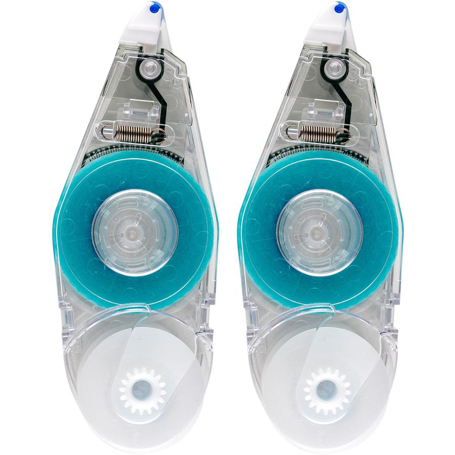 Tombow Refill 2-Pack, MONO Air Touch Adhesive - 17.50 yd Length x 0.33" Width - White - 2 / Pack. Picture 2