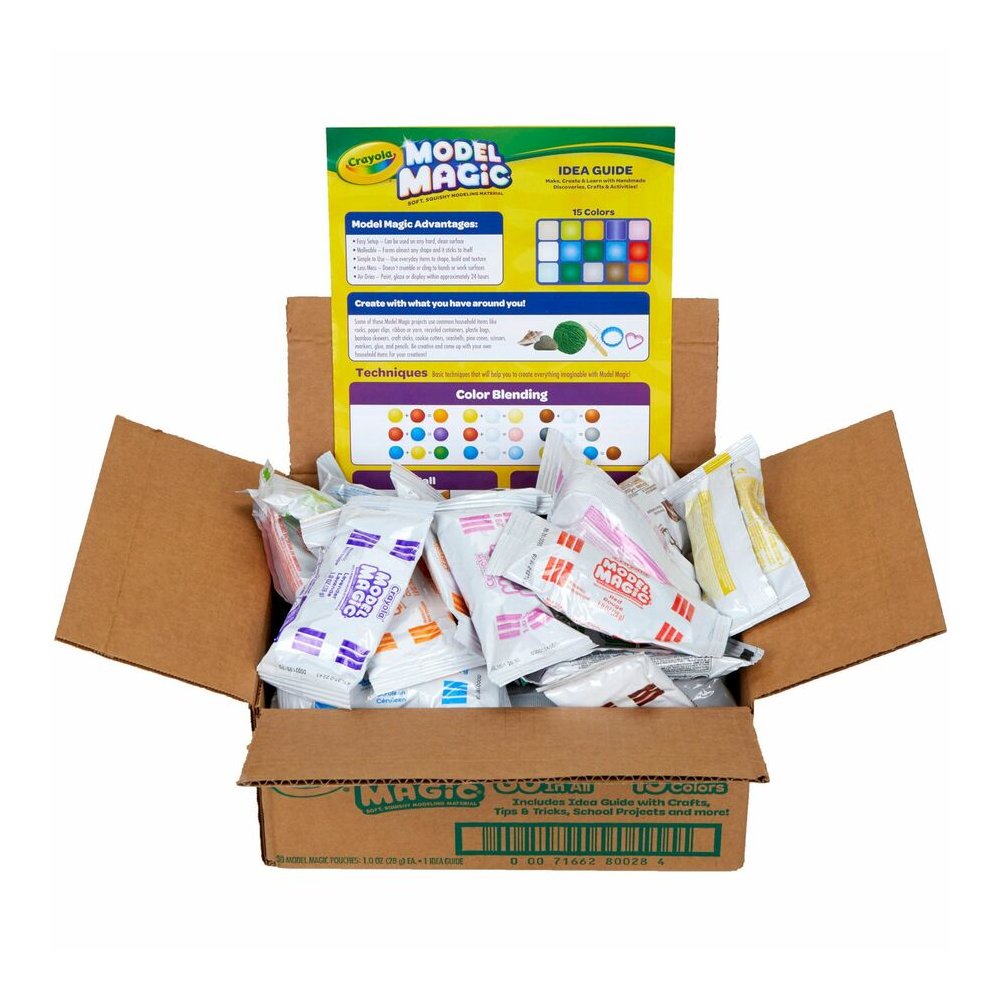 Model Magic Variety Pack - Marker, School, Home, Sculpture - Assorted - 30 / Pack. Picture 12