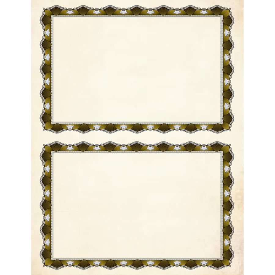 Geographics Certificate Holder - 15 Sheets Capacity - Assorted - 30 / Pack. Picture 3