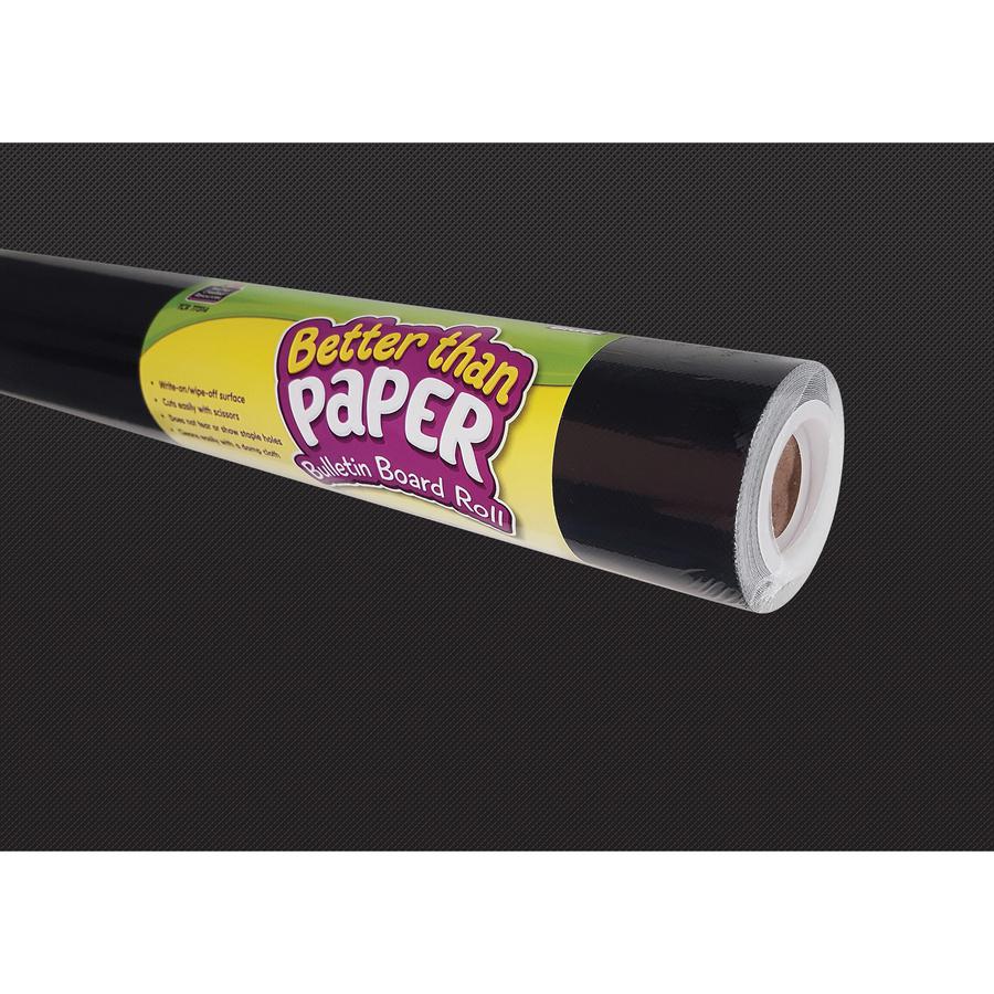 Teacher Created Resources Bulletin Board Roll - Bulletin Board, Poster, Student - 12 ft Height x 48" Width - Black - Fabric - 1 Roll. Picture 3