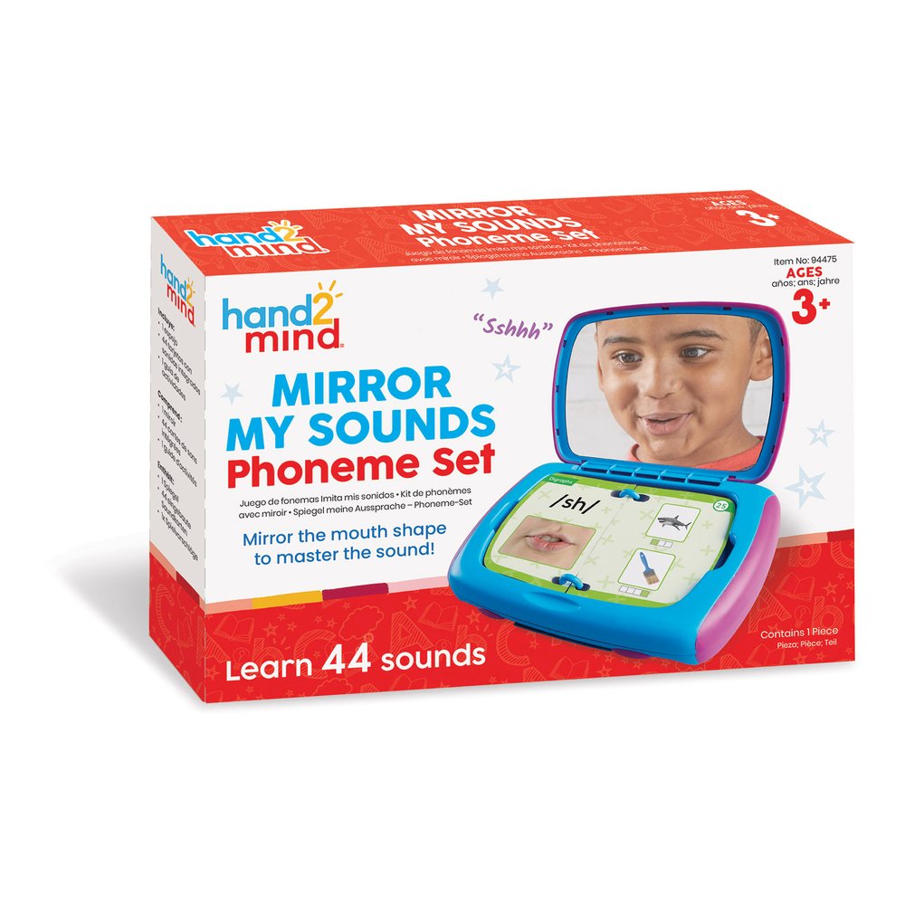 Learning Resources Mirror My Sounds Phoneme Set - Mirror Toy - Multi. Picture 4
