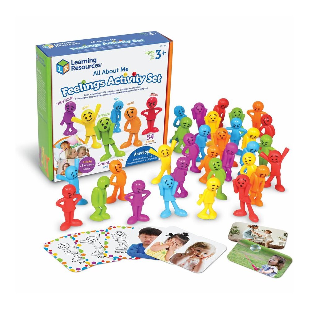 Learning Resources All About Me Feelings Activity Set - Theme/Subject: Fun - Skill Learning: Social Emotional Learning (SEL), Counting, Color, Pattern, Sorting, Matching - 36 Pieces - 3-7 Year - 1 Eac. Picture 2
