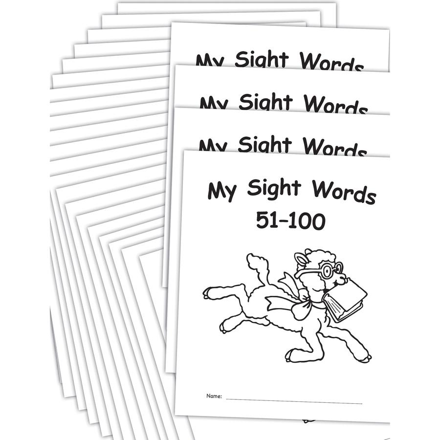 Teacher Created Resources My Own Books Sight Words Pack Printed Book - Book. Picture 3