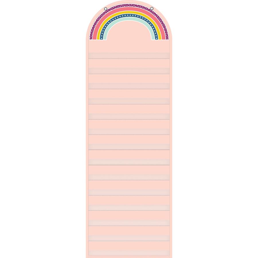 Teacher Created Resources Oh Happy Day Rainbow 14 Pocket Chart - Theme/Subject: Fun - Skill Learning: Rainbow - 1 Each. Picture 3
