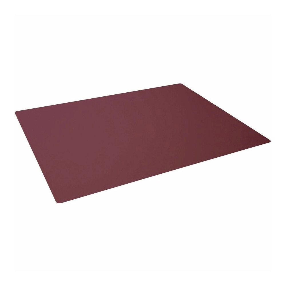 DURABLE Desk Mat 650x500 mm with Contoured Edges PP - Office - 19.69" Length x 25.59" Width - Rectangular - Polypropylene, Plastic - Red - 1 Each. Picture 2