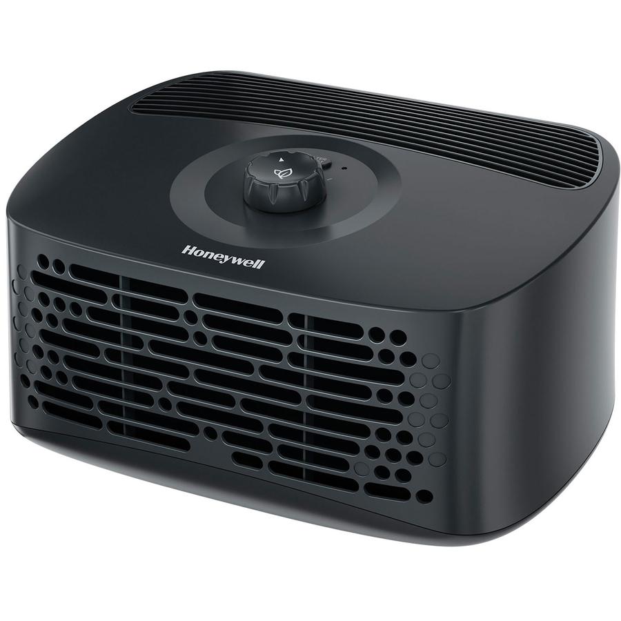 Honeywell True HEPA Tabletop Air Purifier - True HEPA, HEPA, Activated Carbon - 90 Sq. ft. - 695.7 gal/min - Black. Picture 2