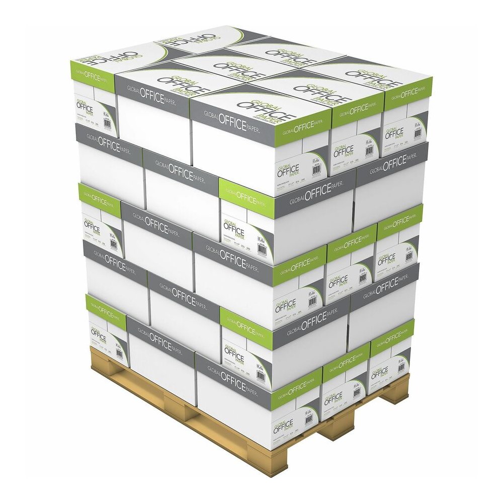 Global Office Premium Multipurpose Paper - 96 Brightness - 11" x 17" - White - 500 Sheets per Ream - 40 / Pallet. Picture 3