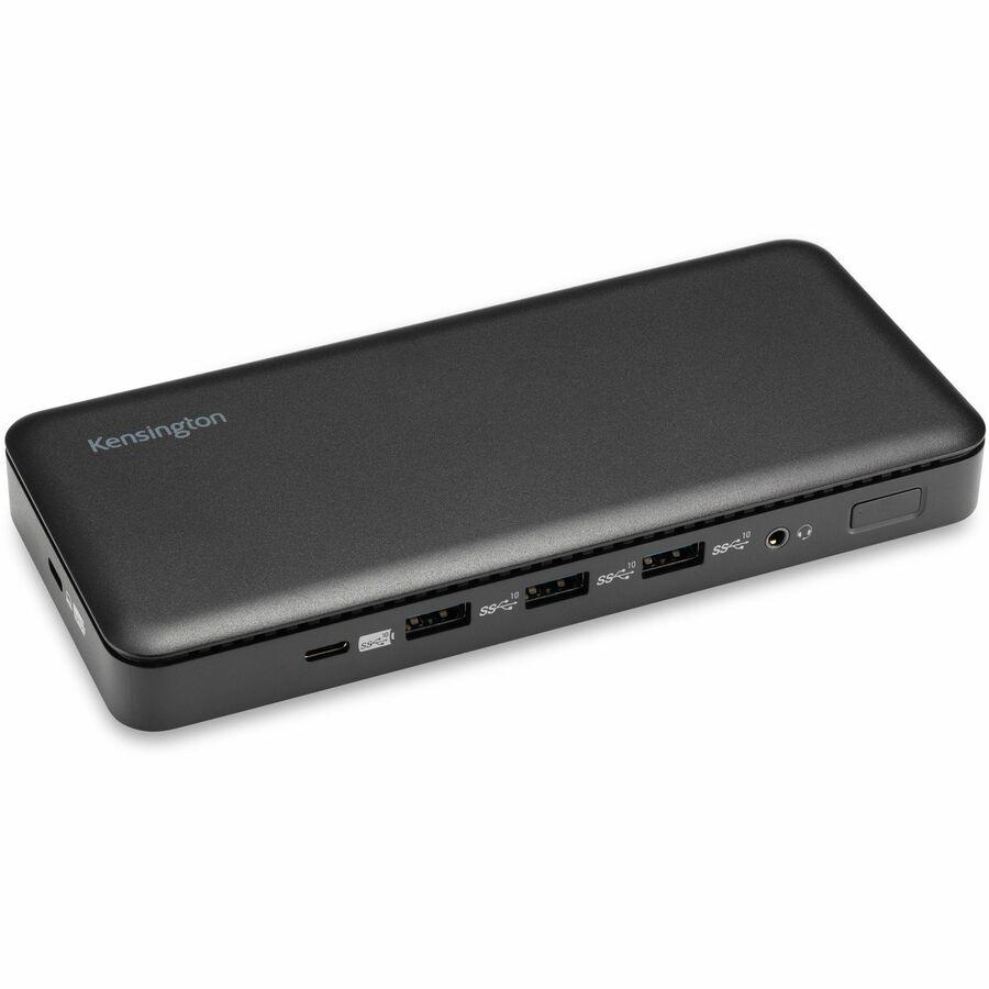 Kensington USB-C Triple Video Docking Station - for Notebook, Monitor - USB Type C - 3 Displays Supported - 4K, Full HD - 3840 x 2160, 1920 x 1080 - USB Type-C - Black - Wired - Windows 10 - 85W. Picture 18