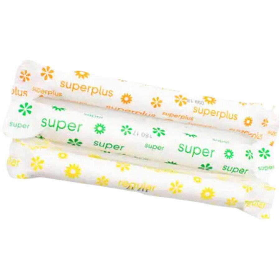 Tampon Tribe Organic Tampons - Cardboard Applicator - 250 / Carton - Hypoallergenic, Chlorine-free, Absorbent, Anti-leak. Picture 4