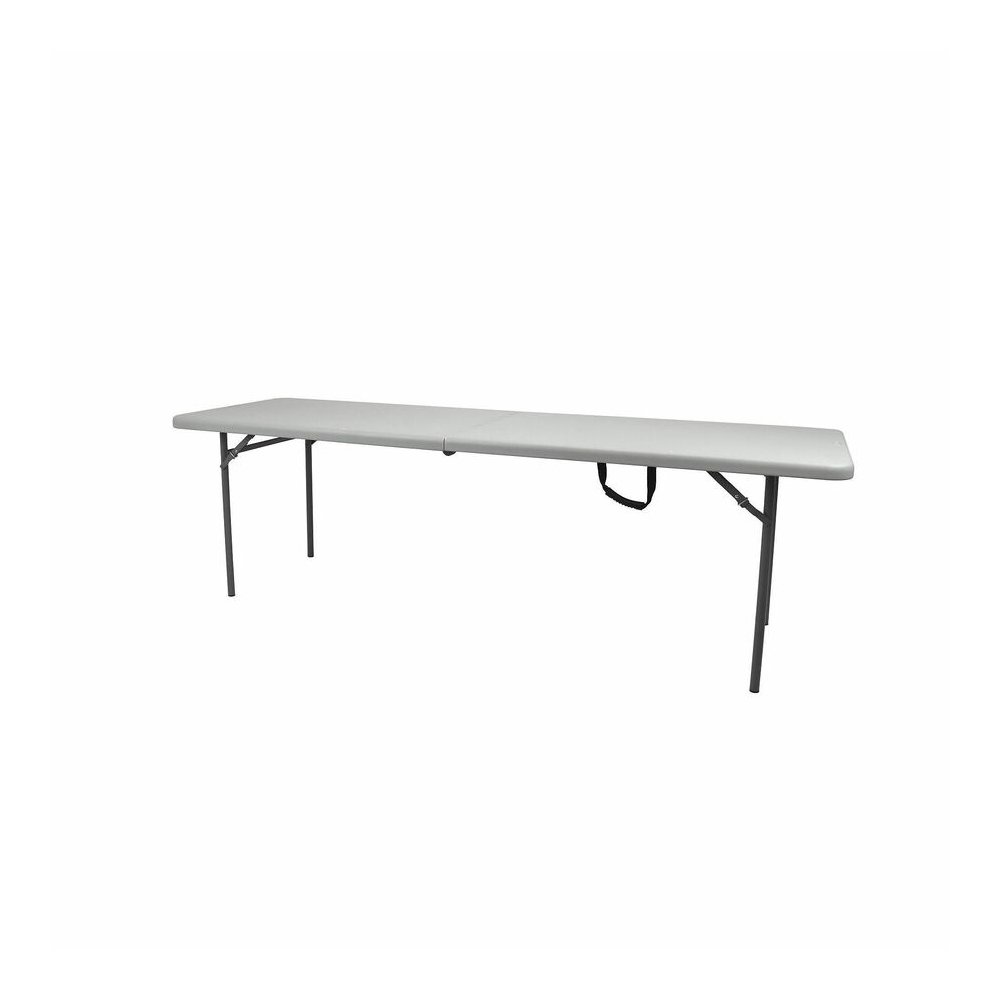 National Public Seating Industrial Fold-in-Half Tables - Speckled Gray Rectangle Top - Four Leg Base - 4 Legs - 700 lb Capacity - 96" Table Top Length x 30" Table Top Width x 1.70" Table Top Thickness. Picture 7