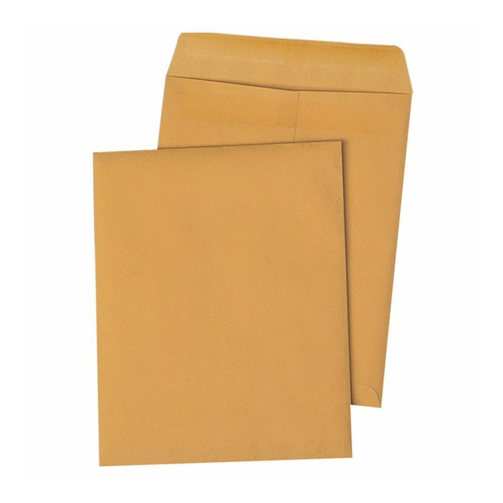 Quality Park Redi-Seal Catalog Envelopes - Catalog - 12" Width x 15 1/2" Length - 28 lb - Flap - Brown - Kraft - 250 / Carton. Picture 2