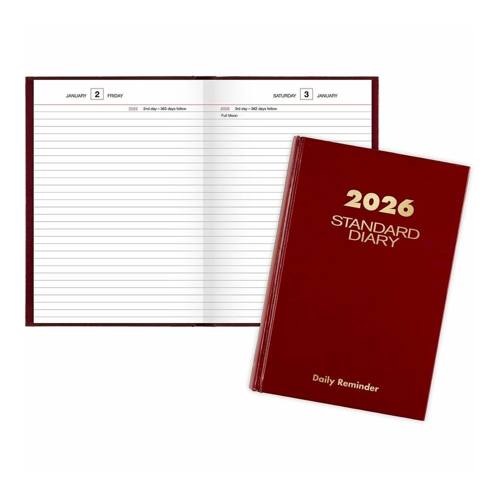 At-A-Glance Standard Diary Reminder - Small - Business - Julian Dates - Daily - 12 Month - January 2027 to December 2027 - 1 Day Single Page Layout - 5 3/4" x 8 1/4" Sheet Size - White Sheet - Case Bo. Picture 5