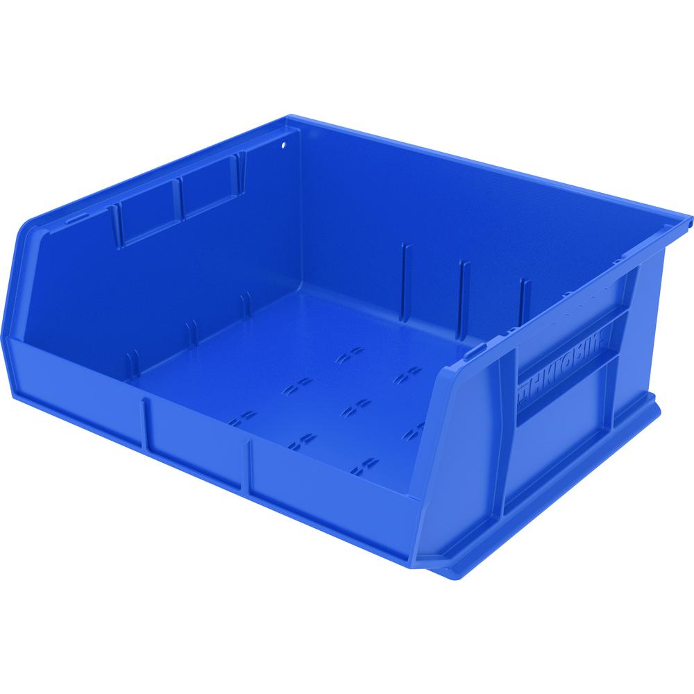 Akro-Mils Akrobins Storage Bin - 7" Height x 16.50" Width x 14.80" Depth - Unbreakable, Water Proof, Stackable, Corrosion Proof - Blue - Polymer - 1 Each. Picture 2