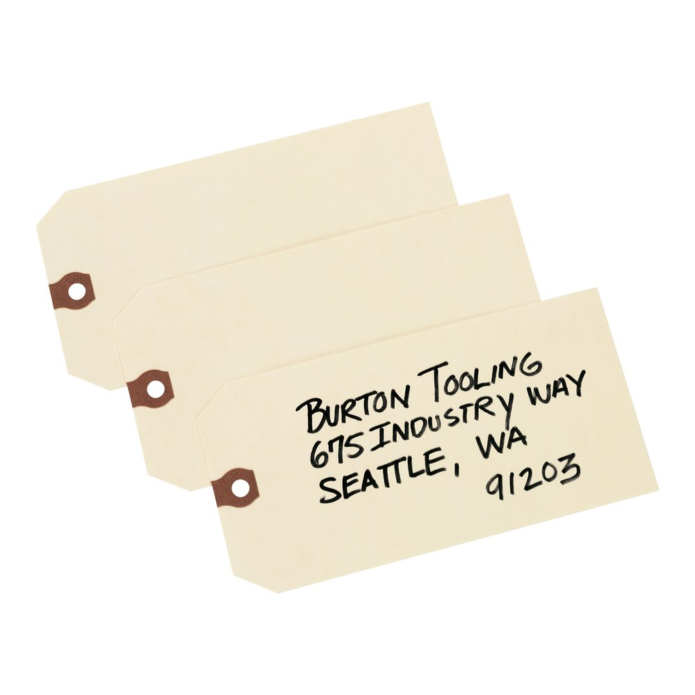 Avery&reg; Unstrung Shipping Tags, 11.5 pt. Stock, 6-1/4" x 3-1/8" , 1,000 Manila Hang Tags - 6.20" Length x 3.13" Width - Rectangular - Card Stock - Manila - 1000 / Box. Picture 2