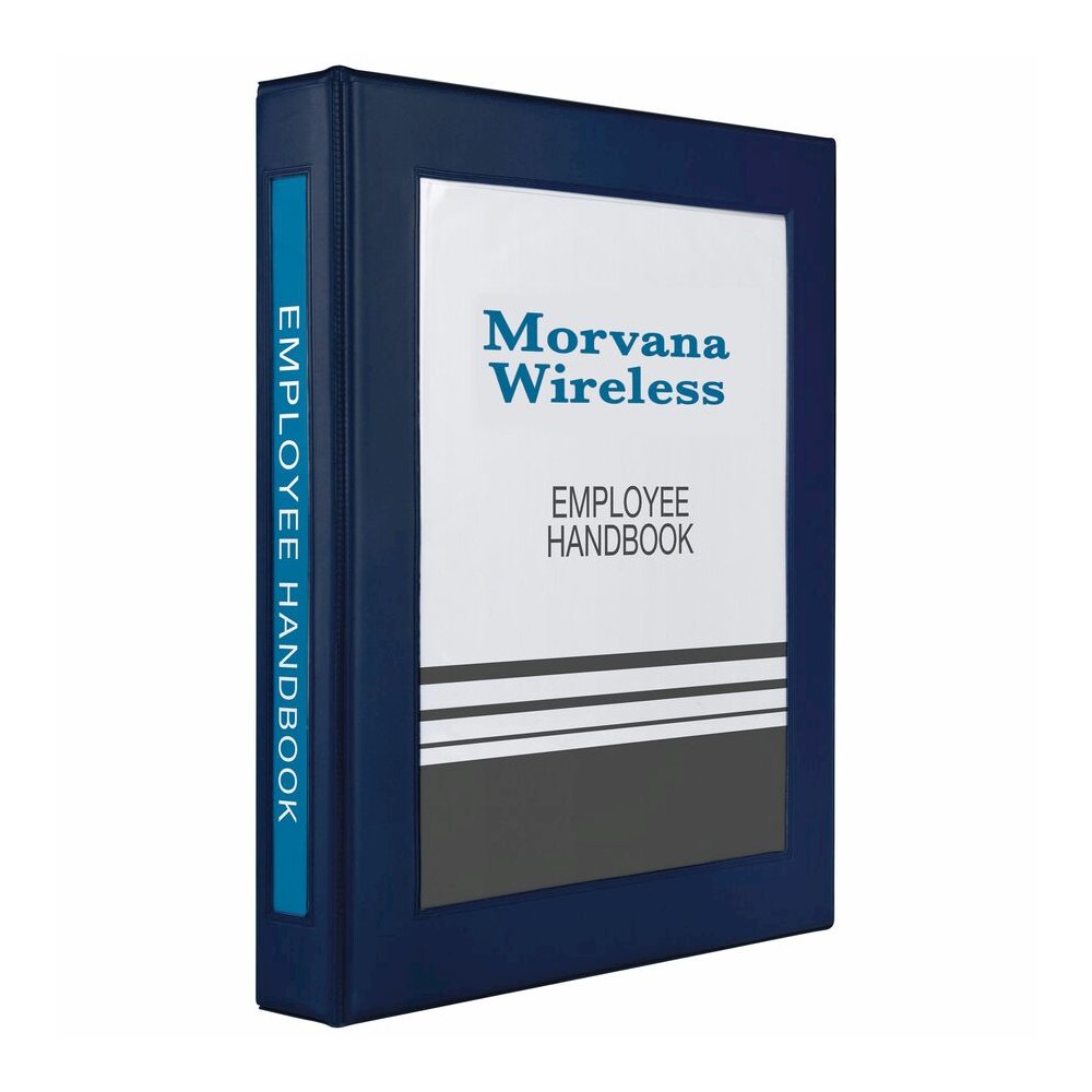 Avery Heavy-Duty Framed View 3-Ring Binder, 1" EZD Rings, Navy Blue - Avery&reg; Heavy-Duty Framed View 3-Ring Binder, 1" One Touch EZD(R) Rings, 1 Navy Blue Binder (68055). Picture 2
