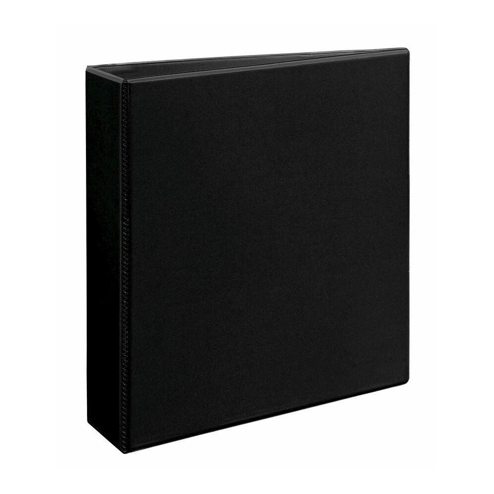 Avery Heavy-Duty View Binder, 2" One Touch Slant Rings, Black - Avery&reg; Heavy-Duty View 3 Ring Binder, 2" One Touch Slant Rings, 1 Black Binder (79692). Picture 2