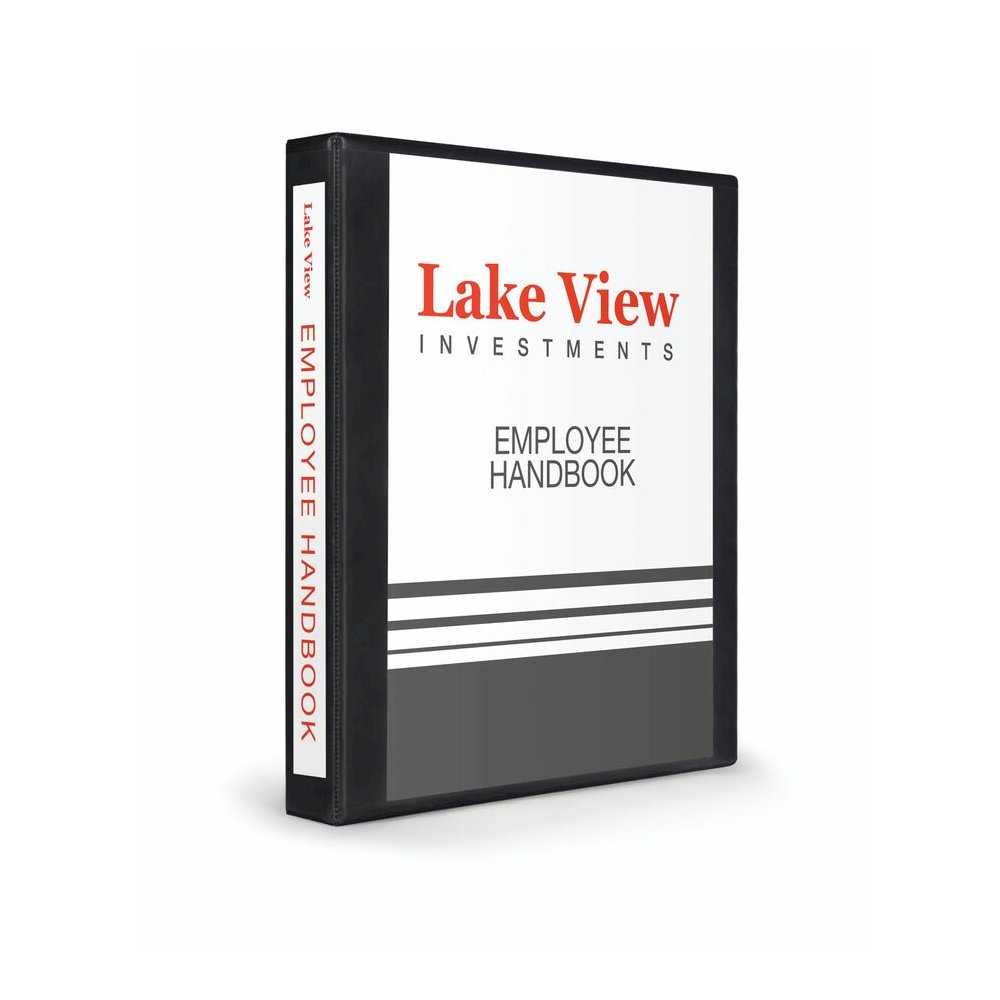 Avery&reg; Heavy-Duty View 3 Ring Binder - Avery&reg; Heavy-Duty View Binder, 1" One-Touch EZD(R) Rings, 275-Sheet Capacity, DuraHinge(R), Black (79699). Picture 2