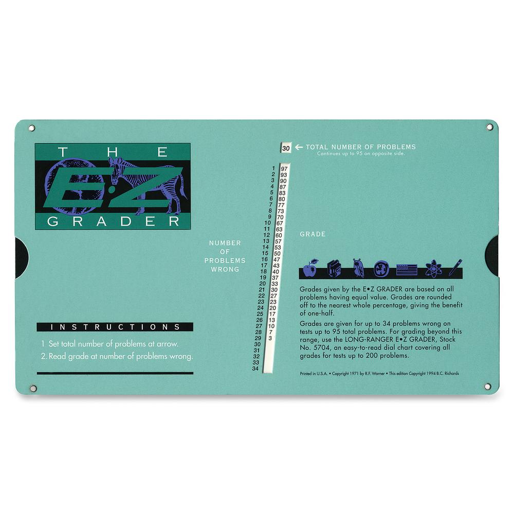 Advantus E-Z Grader Chart - Skill Learning: Chart - 1 Each. Picture 2