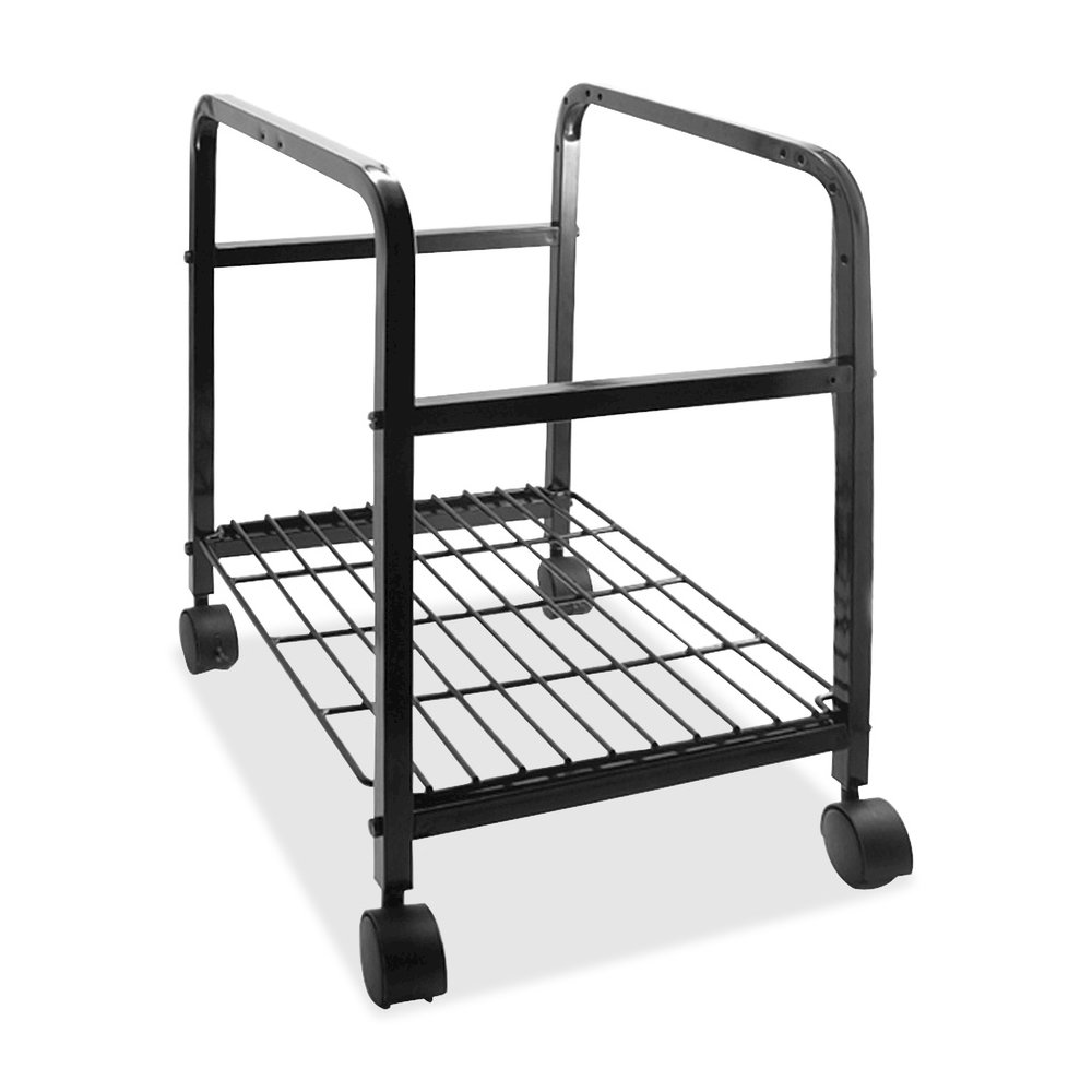 Advantus Heavy-Duty File Shuttle - 100 lb Load Capacity - Steel - 17.37" Width x 14.37" Depth x 20" Height - Black - 1 Each. Picture 4