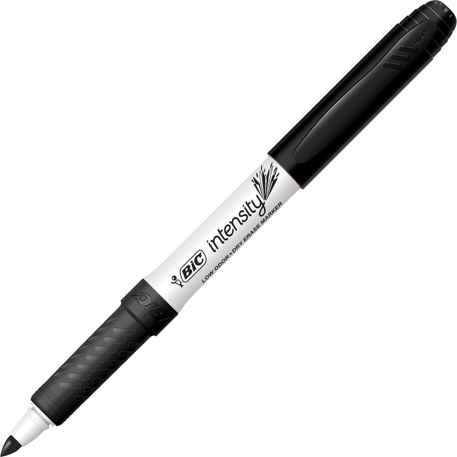 BIC Intensity Fine Point Whiteboard Marker - Fine Marker Point - Black - 1 Dozen. Picture 4