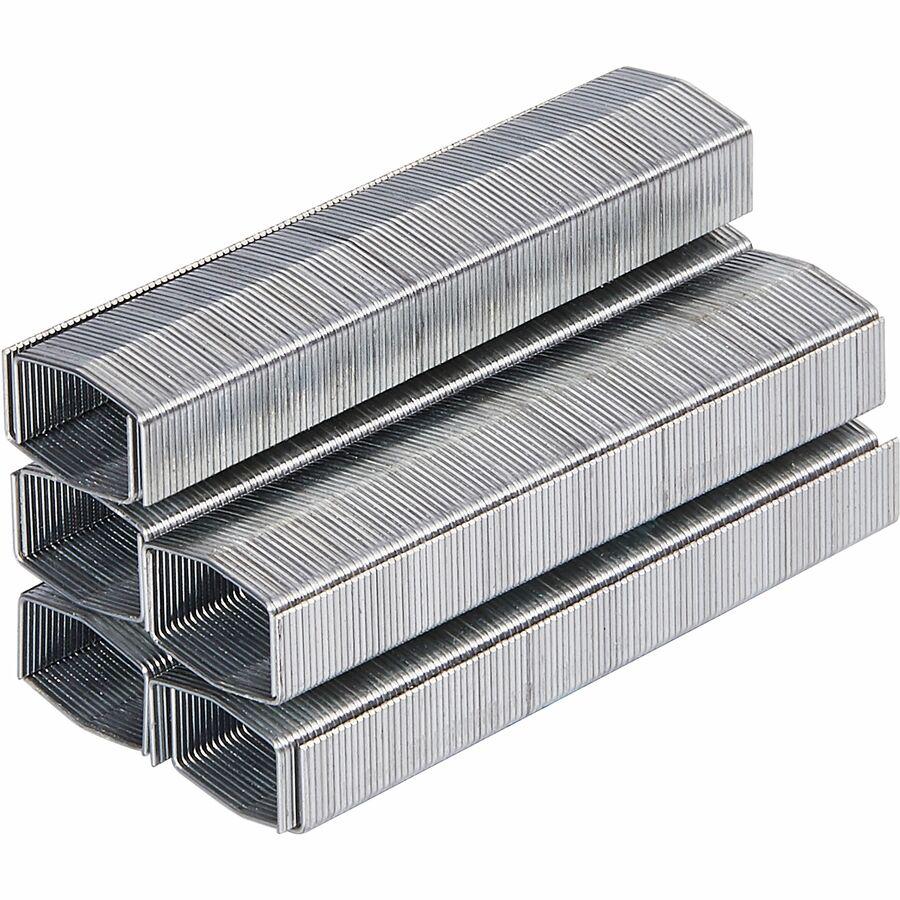 Bostitch PowerCrown Premium Staples - 210 Per Strip - 1/4" Leg - 1/2" Crown - Chisel Point - Silver - High Carbon Steel - 2.5" Height x 0.5" Width0.3" Length - 10000 / Box. Picture 7