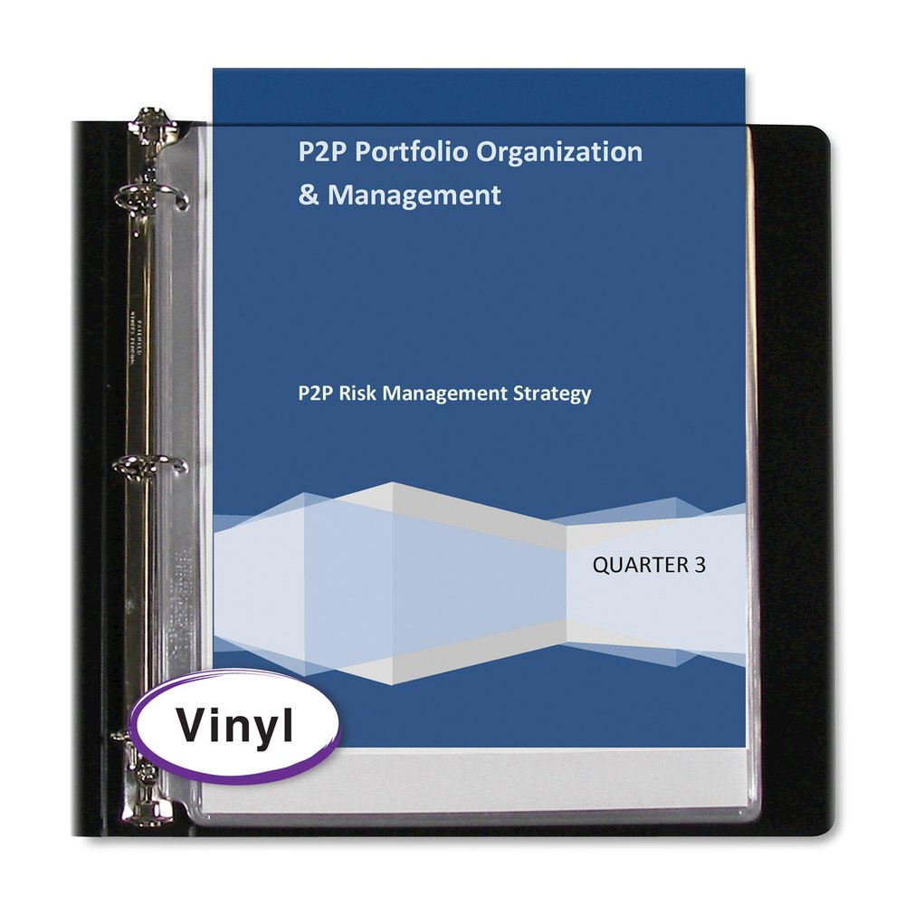 C-Line Vinyl Top Loading Sheet Protectors - For Letter 8 1/2" x 11" Sheet - 3 x Holes - Ring Binder - Clear - Vinyl - 50 / Box. Picture 2