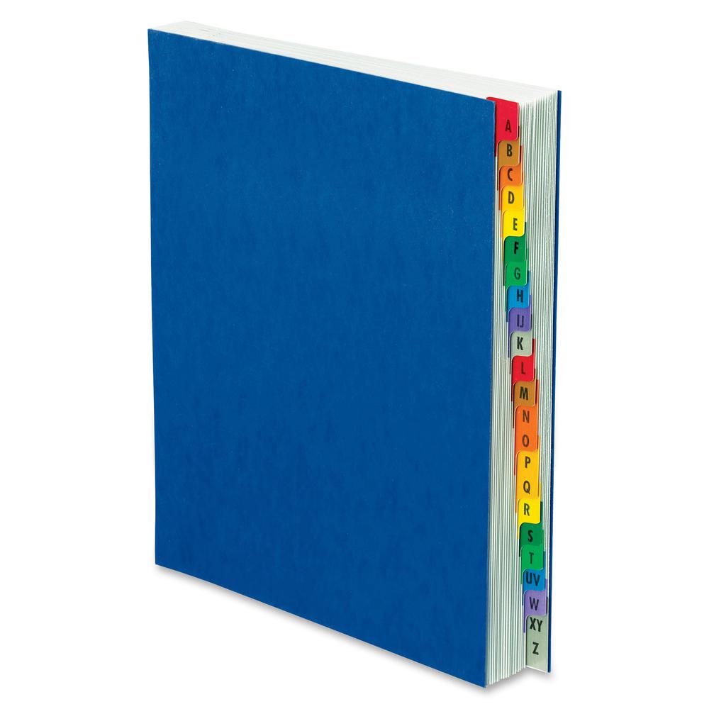 Pendaflex A-Z Oxford Desk File/Sorters - 20 Printed Tab(s) - Character - A-Z - Blue Divider - Multicolor Mylar Tab(s) - Recycled - Moisture Resistant, Soil Resistant, Reinforced Gusset - 1 Each. Picture 2