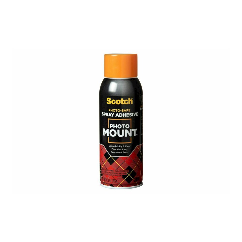 Scotch Photo Mount Spray Adhesive - 10.30 oz - Clear - 1 Each. Picture 2