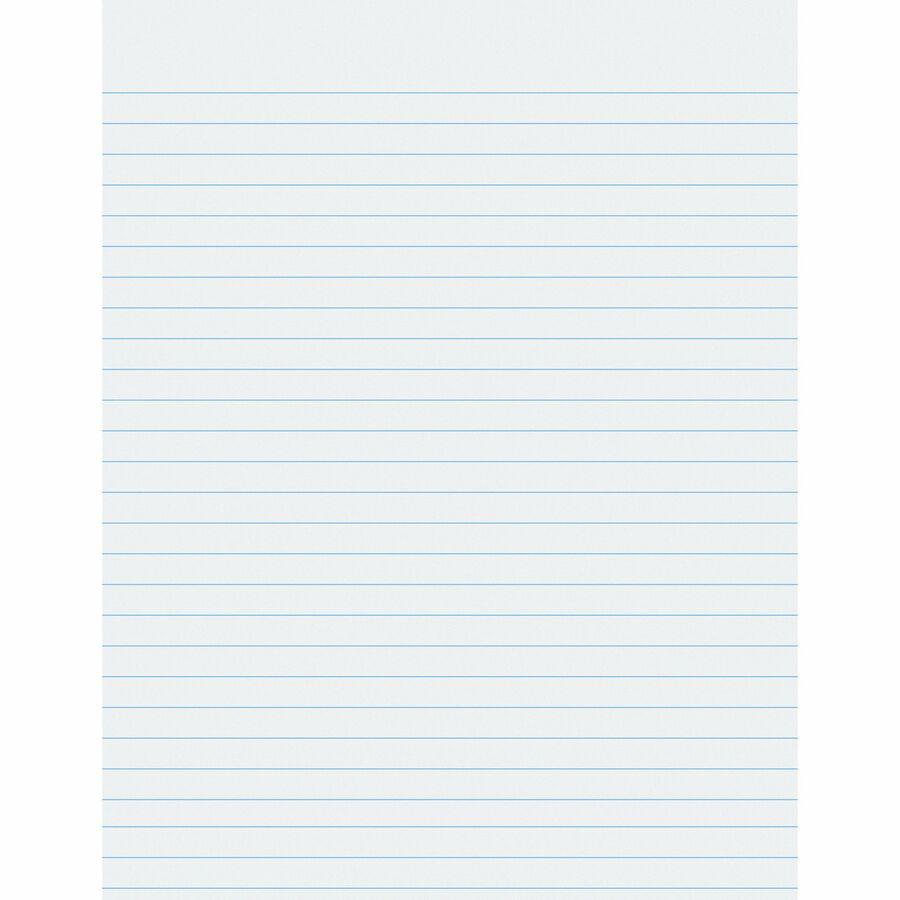 Pacon Composition Paper - Letter - Printed - Wide Ruled - 0.375" Front Line(s) Space - 16lb Basis Weight - Letter 8.5" x 11" - White Paper - Bond Paper - 500 / Ream - No Margin. Picture 3