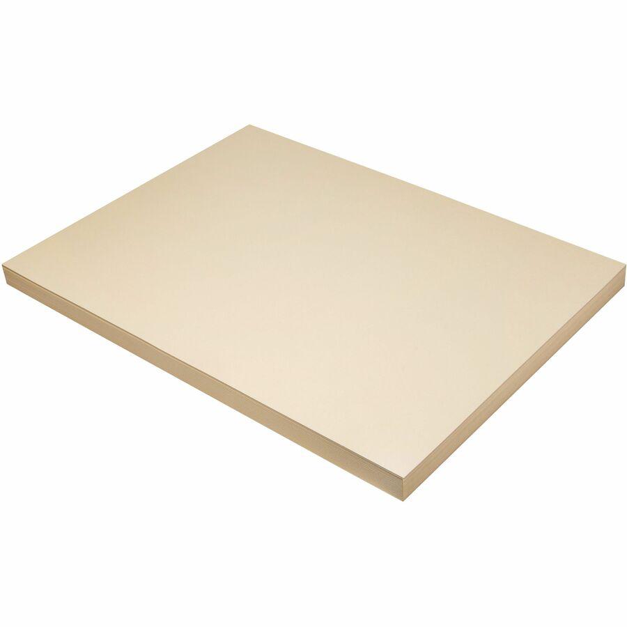 Pacon Tagboard - Art, Craft - 18"Width x 24"Length - 100 / Pack - Manila. Picture 3