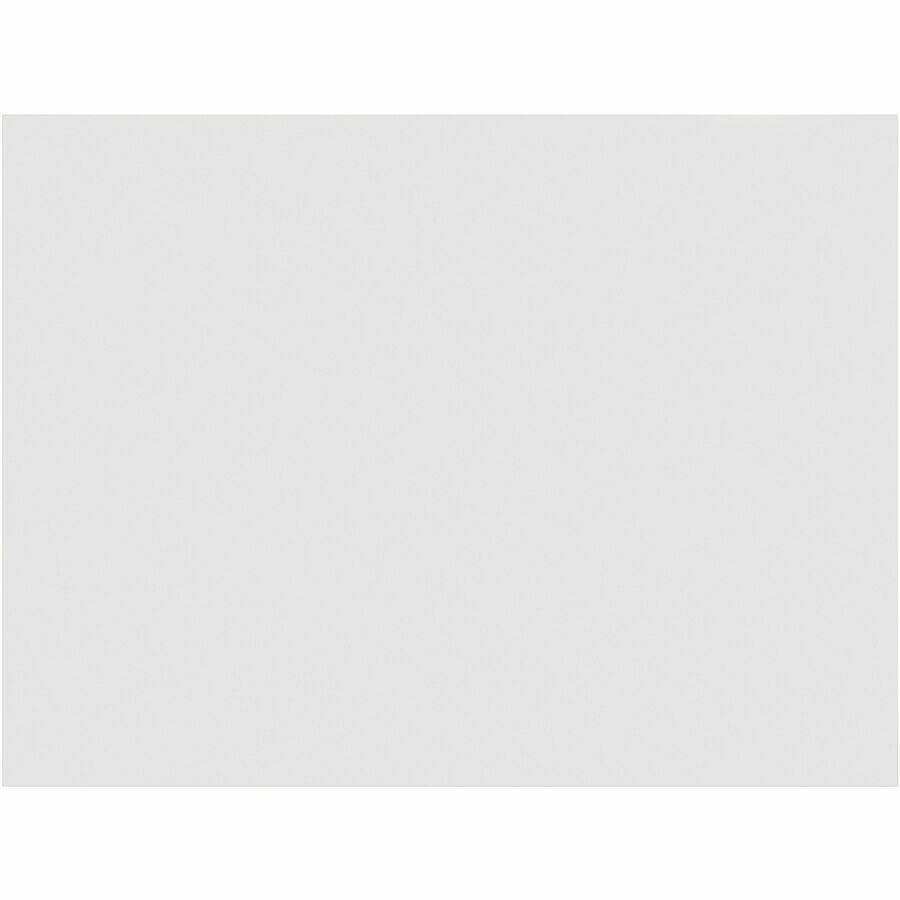 Pacon Gloss Coat Fingerpaint Paper - Plain - 22" x 16" - White Paper - Non Absorbant, Resist Bleed-through - Recycled - 100 / Pack. Picture 6