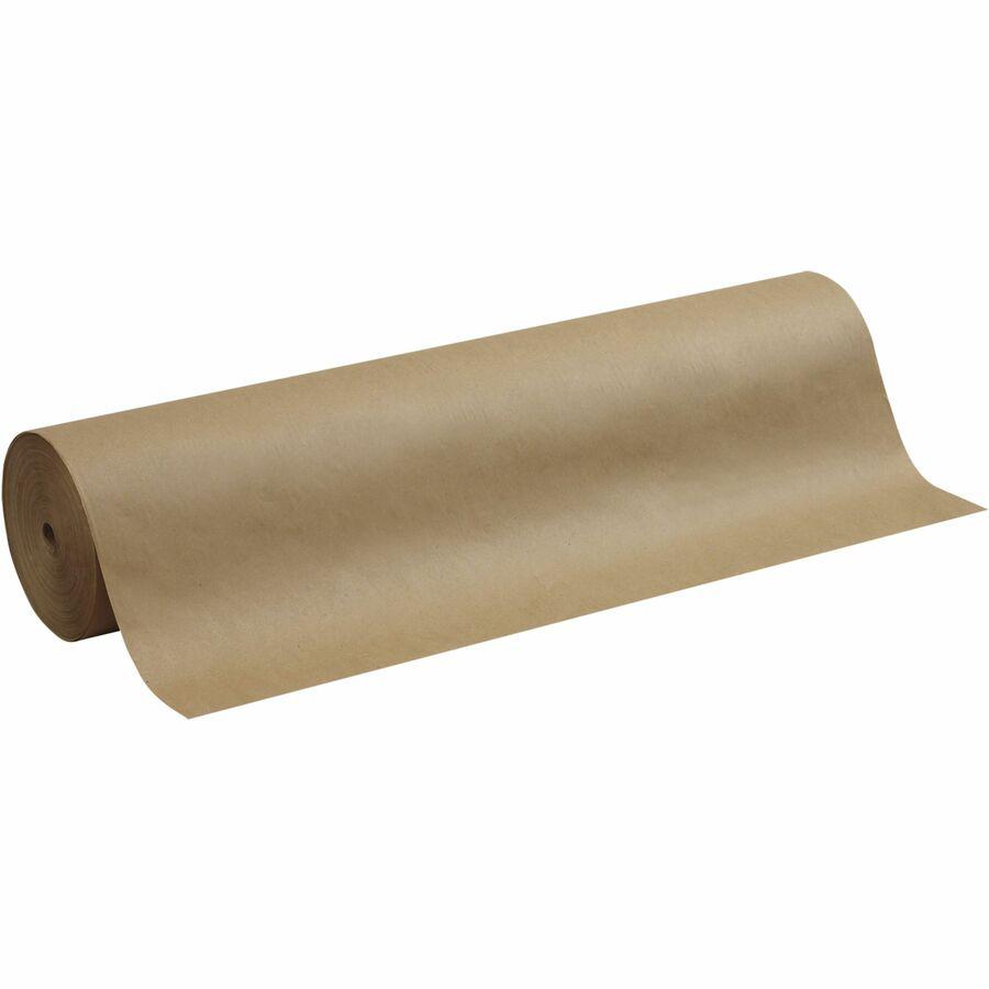 Pacon Kraft Paper - Mural, Collage, Painting, Table Cover, Craft Project - 36"Width x 1000 ftLength - 1 / Roll - Natural - Kraft. Picture 8