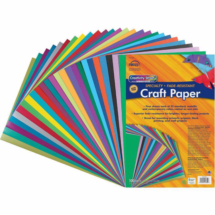 Creativity Street Designer Art Paper Sheets - Creativity Street Specialty Craft Paper. Picture 8