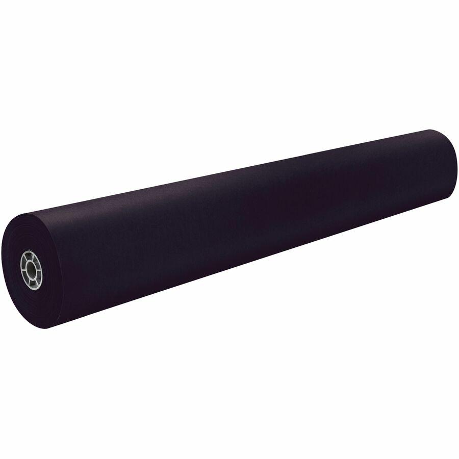 Rainbow Kraft Colored Kraft Duo-Finish Kraft Paper - ClassRoom Project - 36"Width x 1000 ftLength - 1 / Roll - Black - Kraft. Picture 2