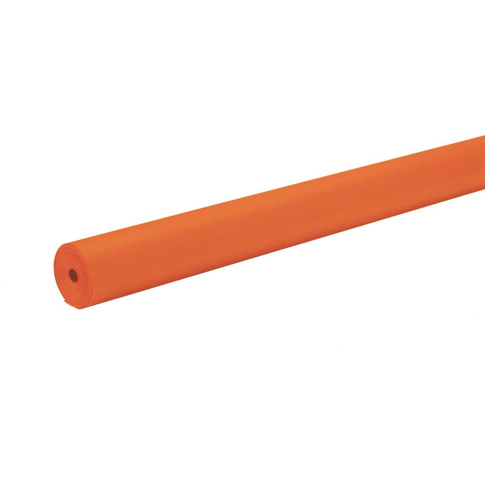 Spectra ArtKraft Duo-Finish Kraft Paper - ClassRoom Project - 48"Width x 200 ftLength - 1 / Roll - Orange - Kraft. Picture 2