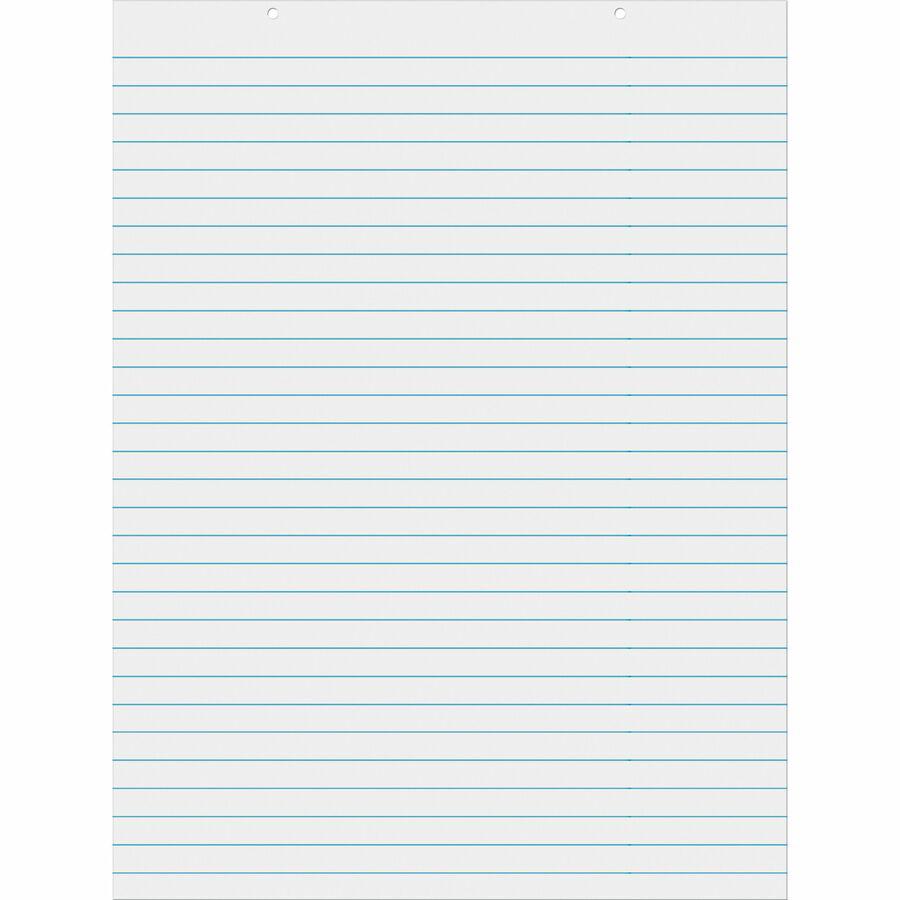 Pacon Chart Table - 70 Sheets - Glue - Ruled - 1" Ruled - Unruled Margin - 24" x 32" - White Paper - Bond Paper - 1 Each. Picture 2