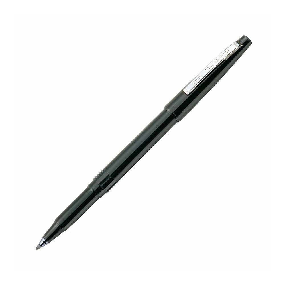 Pentel Rolling Writer Pens - Black Ink - Black Plastic Barrel - 1 Dozen. Picture 4