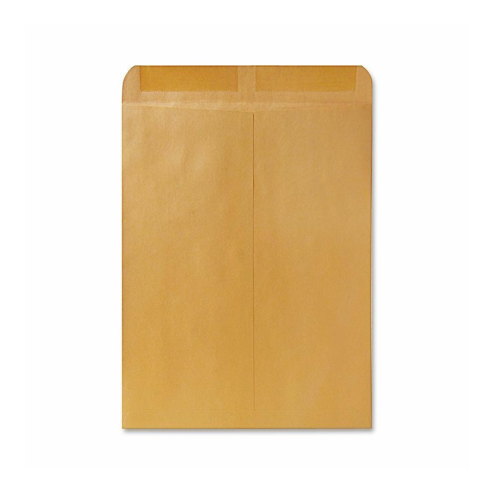 Quality Park 12 x 15-1/2 Heavyweight Catalog Mailing Envelopes - Catalog - #15 1/2 - 12" Width x 15 1/2" Length - 28 lb - Gummed - Kraft - Kraft - 250 / Box. Picture 2