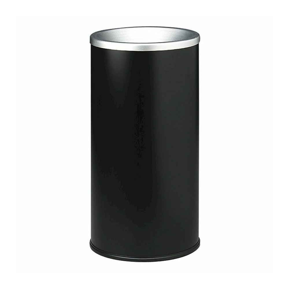 Safco Sand Fill Ash Urns - Round - 10" Opening Diameter - 20" Height - Steel - Black - 1 Each. Picture 4