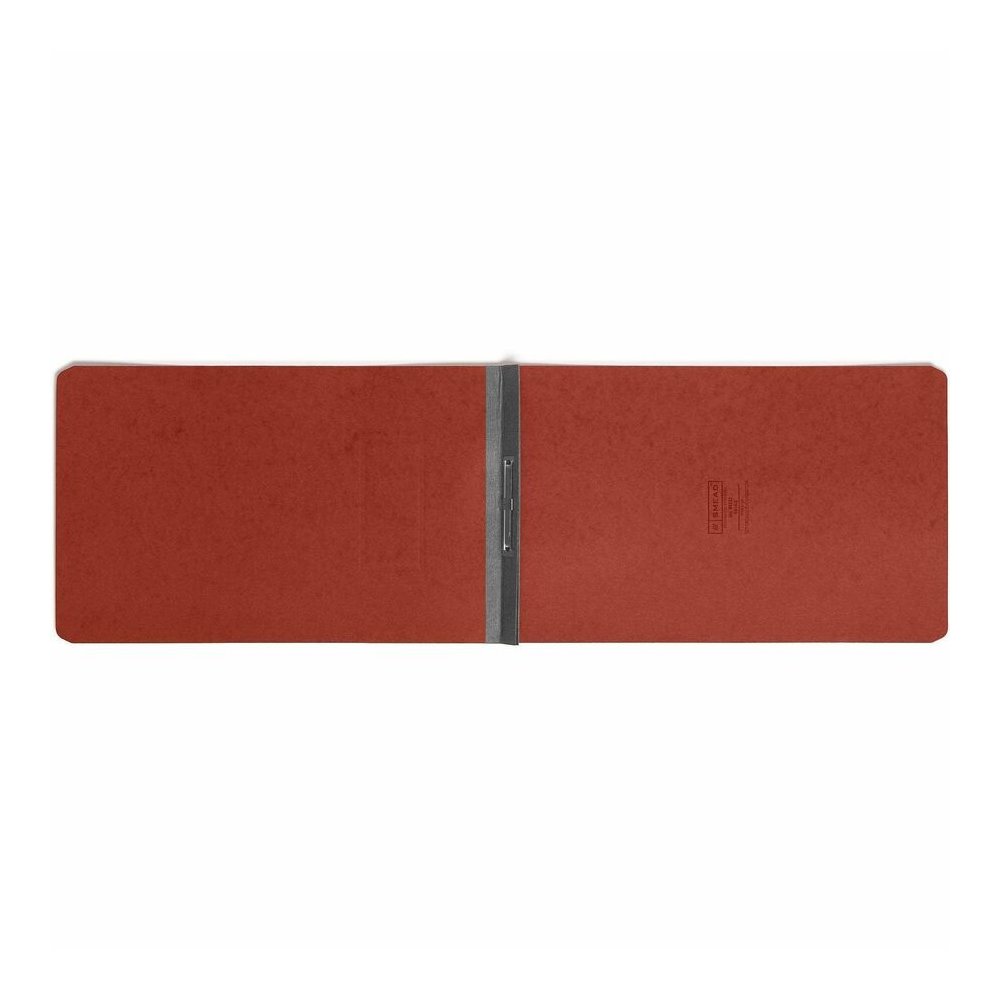Smead Premium Pressboard Recycled Fastener Folder - 2" Folder Capacity - 8 1/2" x 14" - 2" Expansion - 1 Fastener - 25 pt. - Pressboard - Red - Reinforced Hinge, Heavy Duty, Moisture Resistant, Stain . Picture 7
