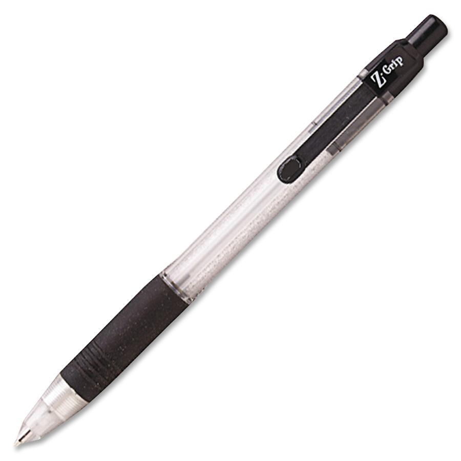 Zebra Z-Grip Mechanical Pencil - 0.5 mm Black Lead - Refillable - Clear Barrel - 12 / Dozen. Picture 3