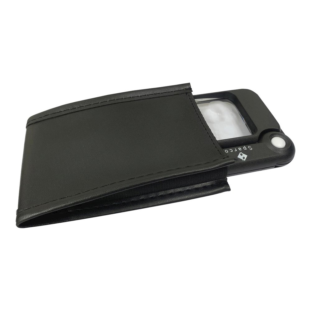 Sparco Rectangular Handheld Magnifier - Magnifying Area 2" Width x 4" Length - Acrylic Lens. Picture 7
