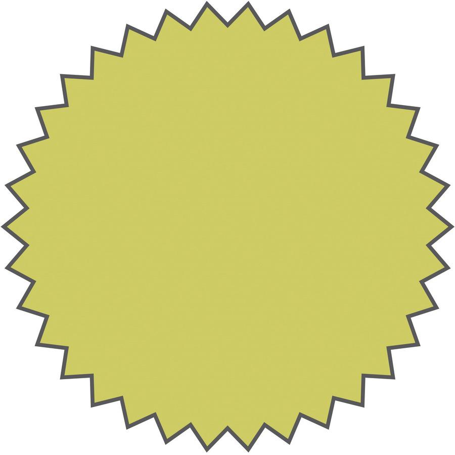 MACO Laser Gold Foil Notarial & Certificate Labels - Round - 2.50" Diameter - Self-adhesive, Permanent - Gold - 300 / Pack. Picture 2