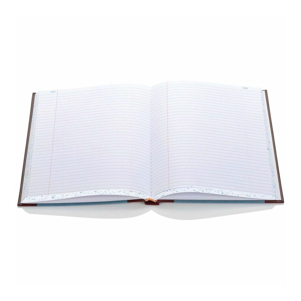 Wilson Jones S300 Record Ruled Account Journal - 300 Sheet(s) - 7.25" x 11.75" Sheet Size - Blue - White Sheet(s) - Blue Cover - 1 Each. Picture 6